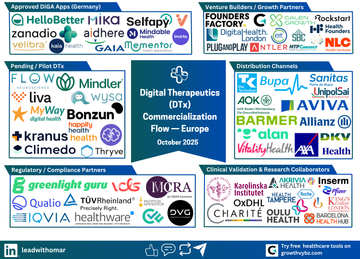 The 6-Category Framework: Mapping the Digital Therapeutics (DTx) Commercialization Path