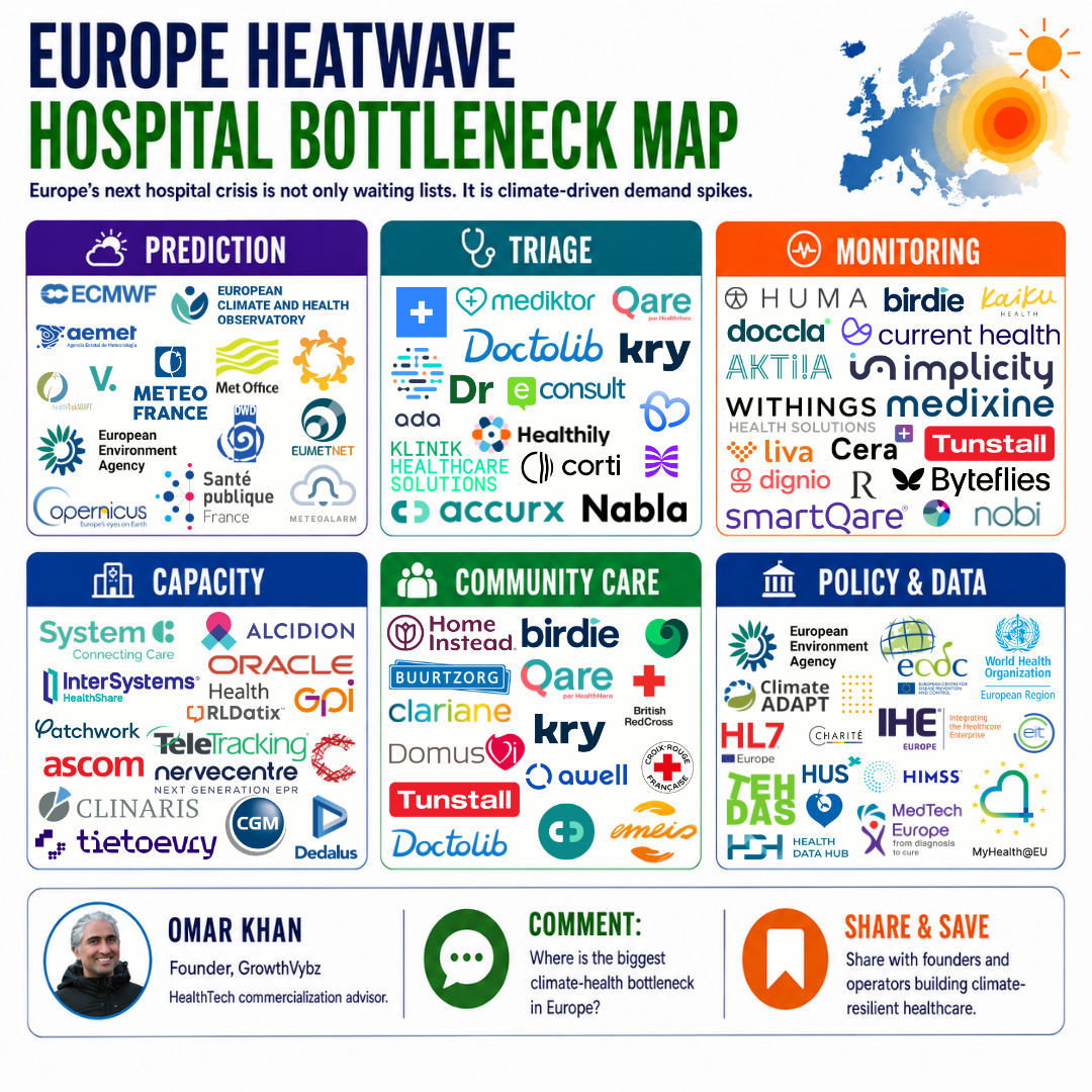 1,000 Excess Deaths in One Heatwave: Europe’s Next Hospital Bottleneck Is Climate-Driven Demand