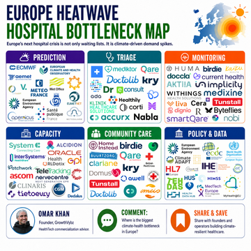 1,000 Excess Deaths in One Heatwave: Europe’s Next Hospital Bottleneck Is Climate-Driven Demand