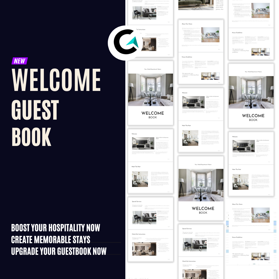 Guest Book Template for Memorable Stays