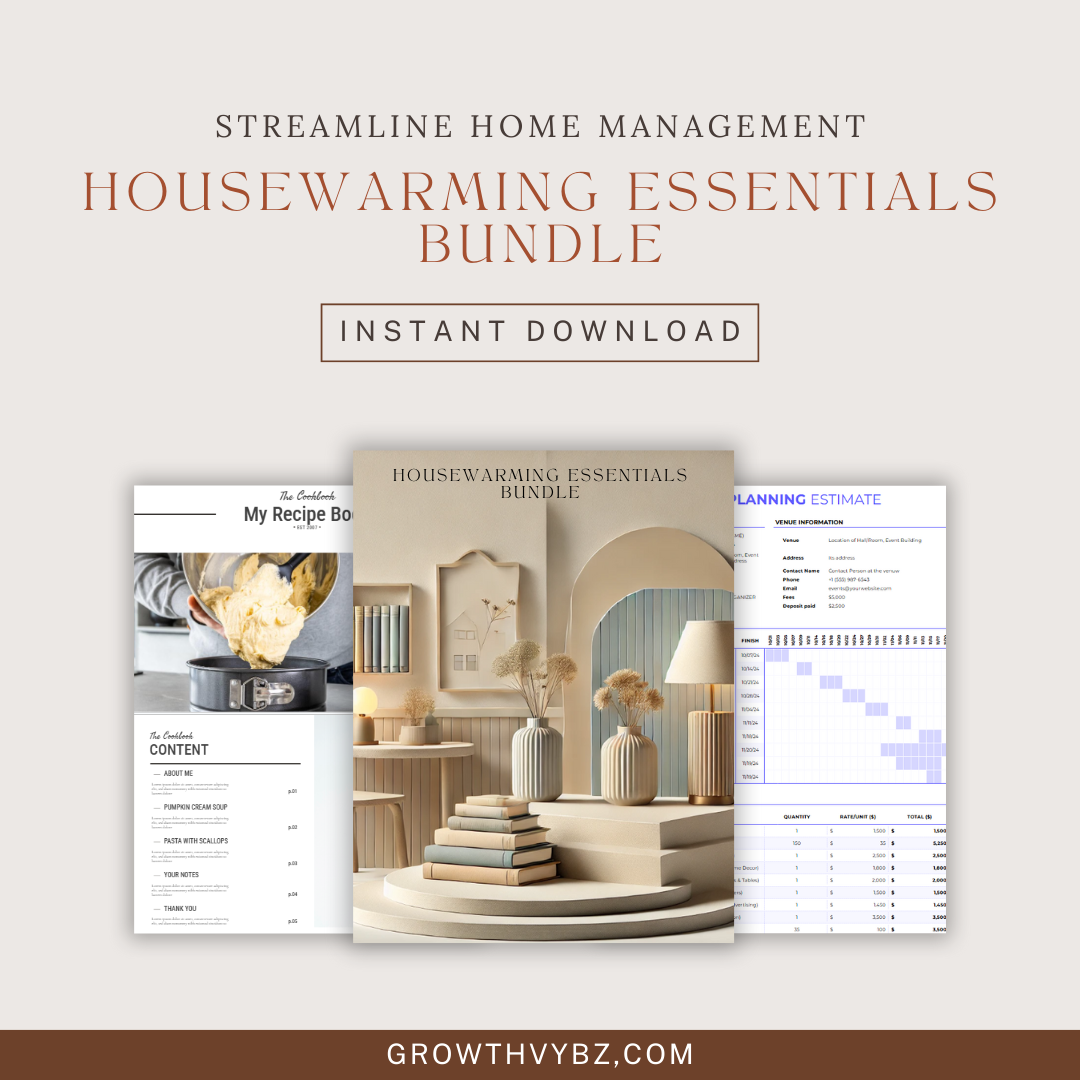 Housewarming Essentials Bundle - Your Home, Your Way