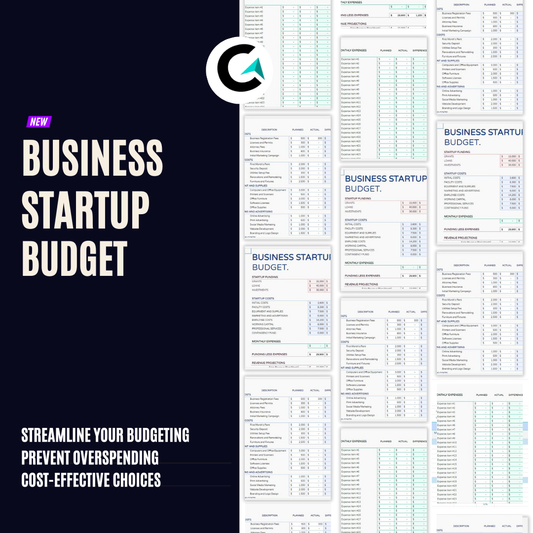 Business Budgeting Google Sheets Template