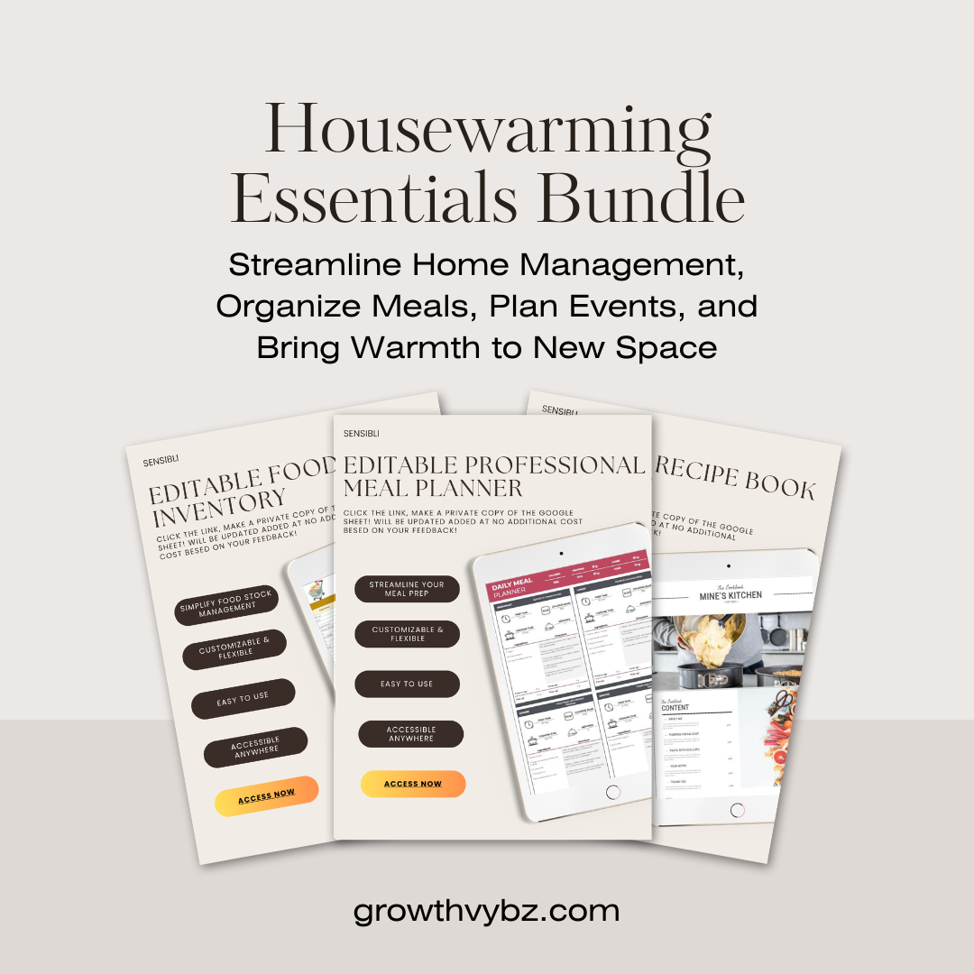 Housewarming Essentials Bundle - Your Home, Your Way