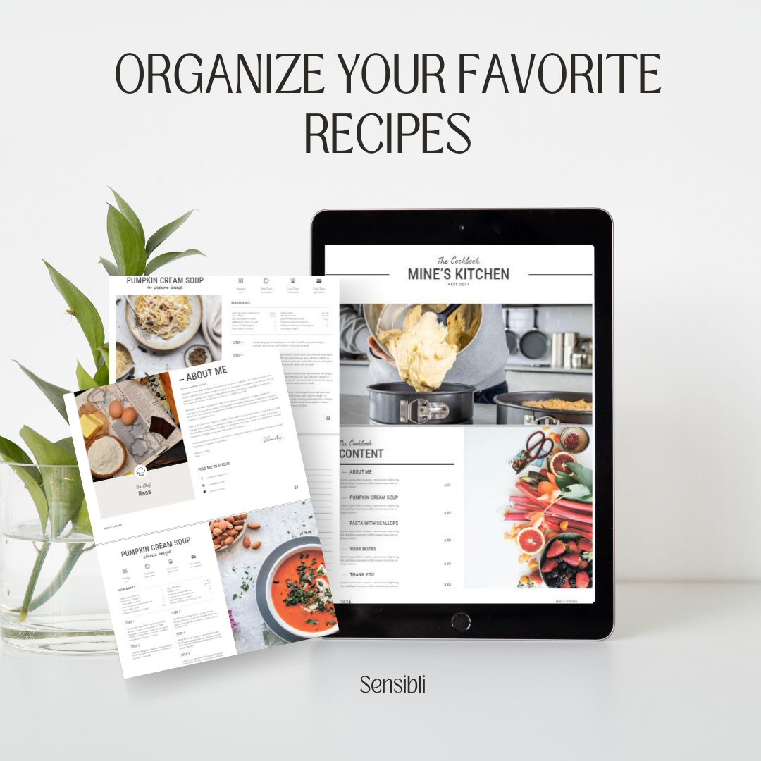 Google Docs Recipe Template