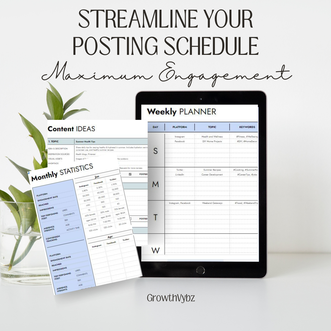 Maximize Your Social Media Strategy with Google Sheets Planner