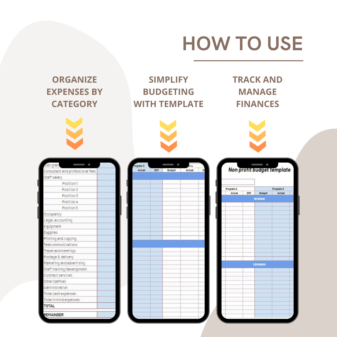 Empower Your Mission with the Non-Profit Budget Template for Google Sheets