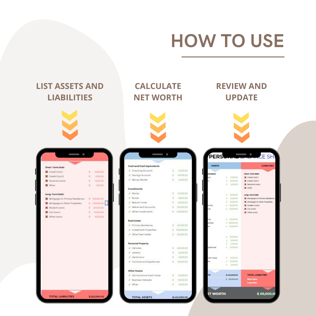 Free Personal Balance Sheet Template in Google Sheets - Take Control of Your Finances