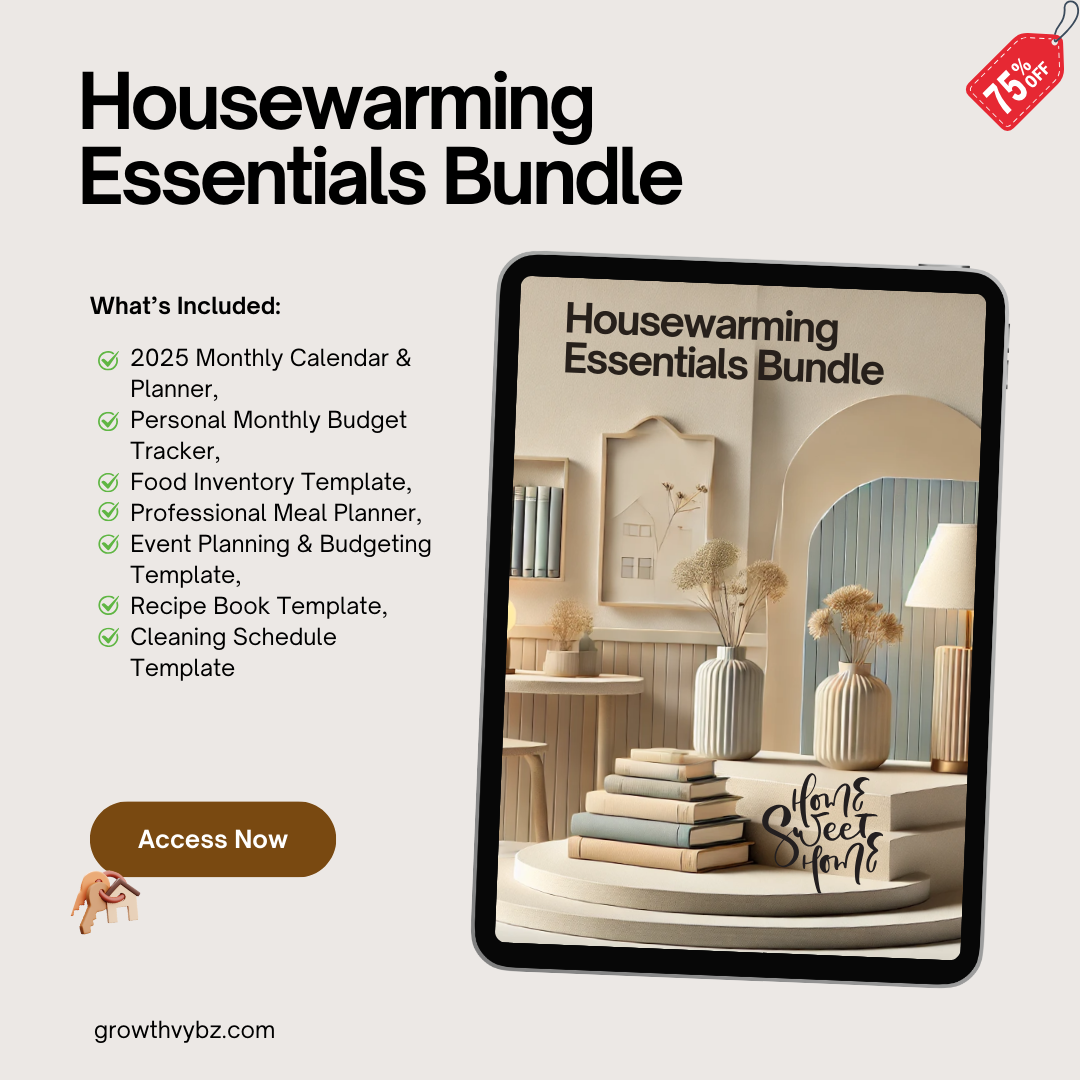 Housewarming Essentials Bundle - Your Home, Your Way