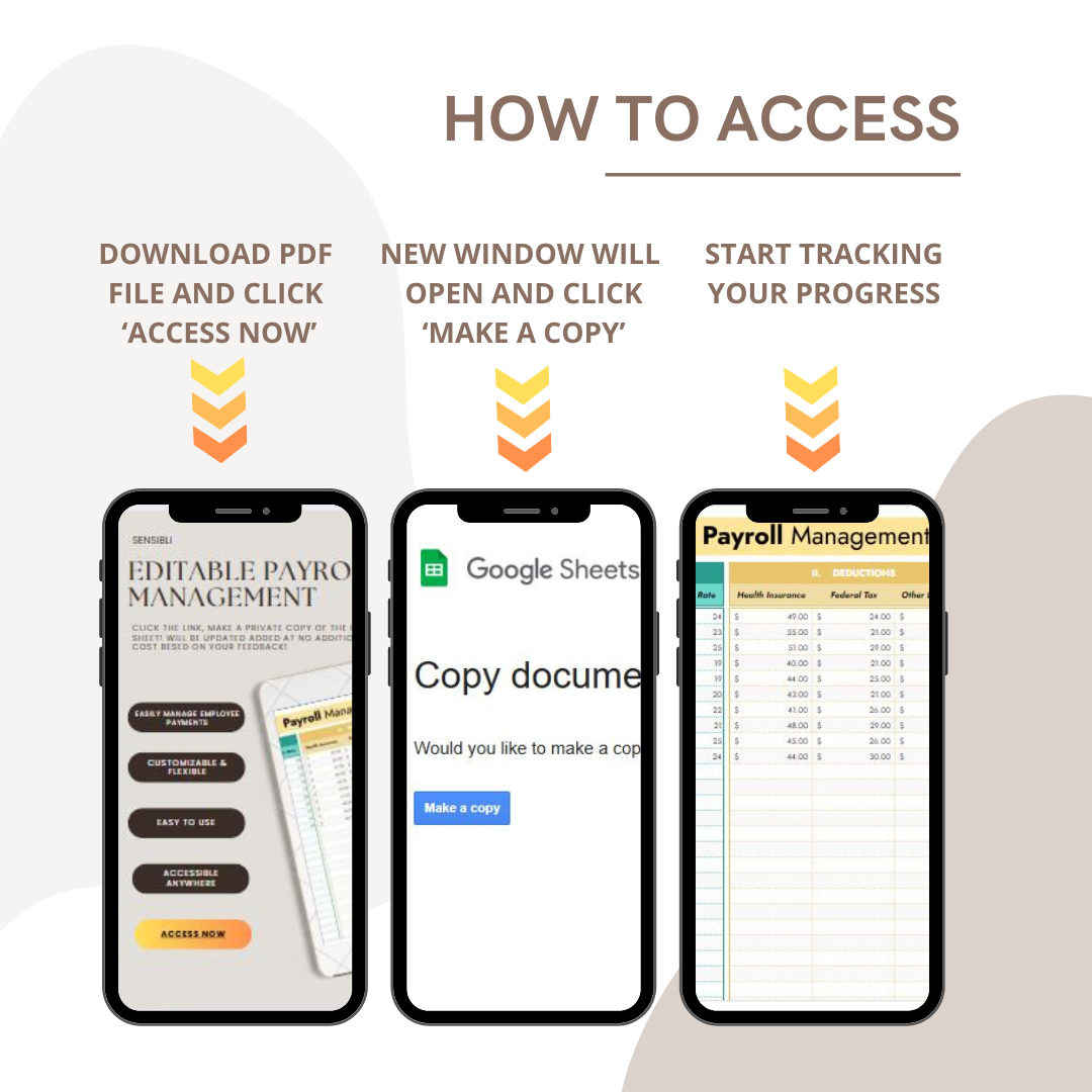 Simplify Payroll Management with Google Sheets Template - Free