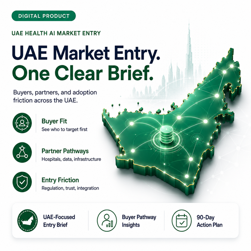 UAE Health Data AI Market Entry Brief | GrowthVybz