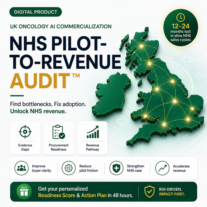 NHS Pilot-to-Revenue Audit™ for UK Oncology AI Startups