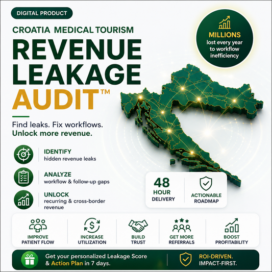 Croatia Medical Tourism Revenue Leakage Audit™ | Increase Patient Retention & Revenue