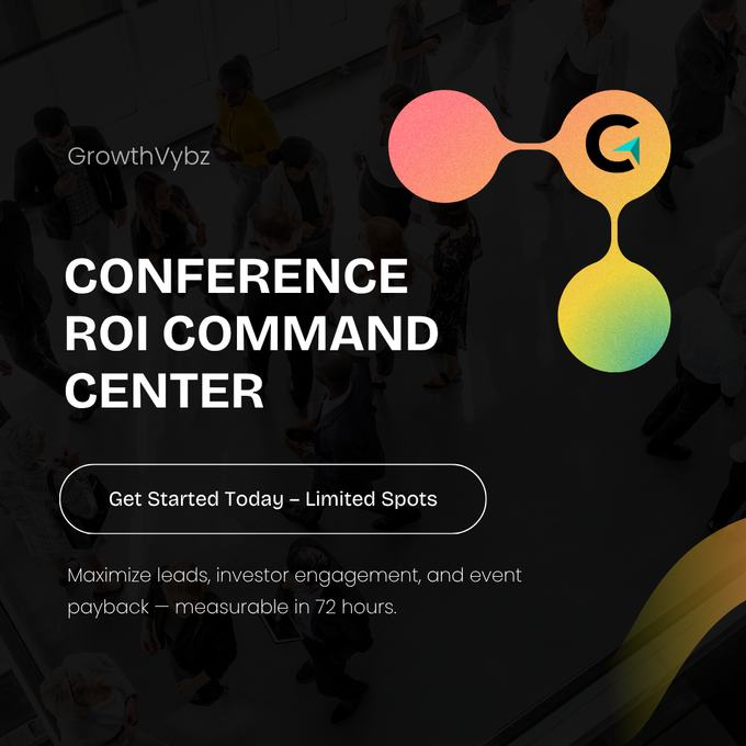 Conference ROI Command Center™ — Turn Event Leads Into Measurable ROI