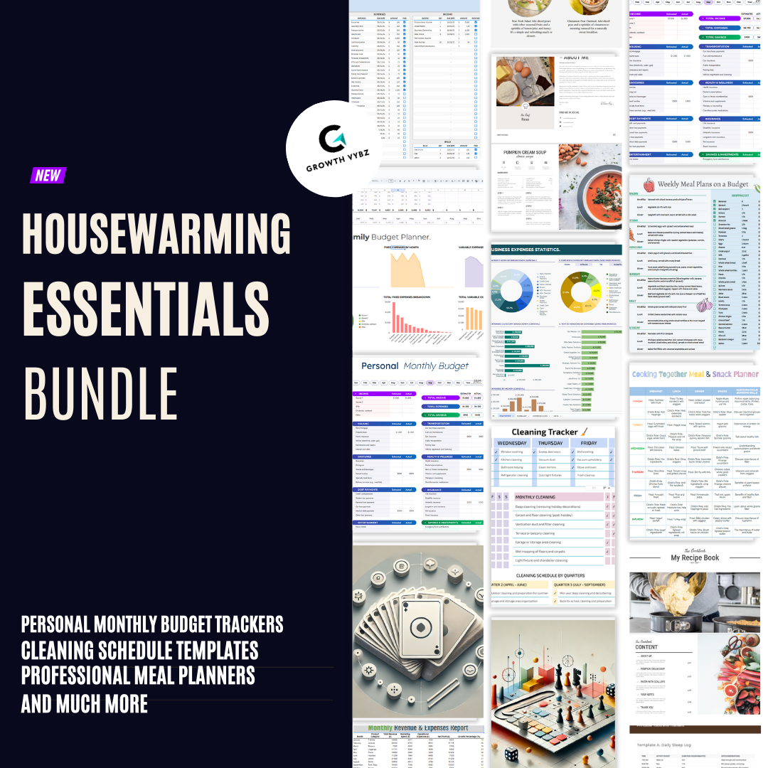 Housewarming Essentials Bundle - Your Home, Your Way