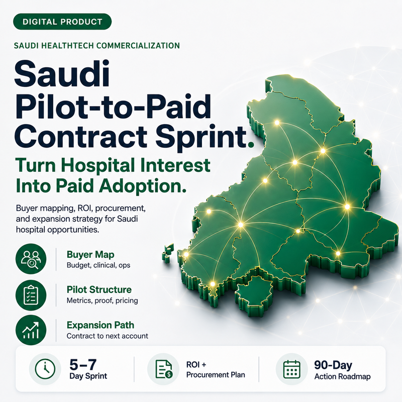 Saudi Pilot-to-Paid Contract Sprint™