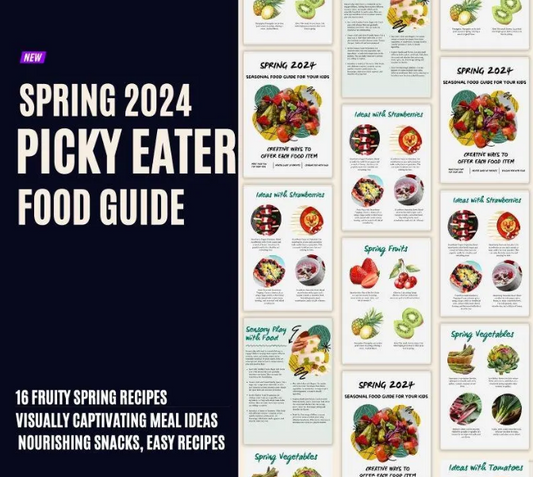 🌼 Spring 2025 Seasonal Food Guide for Parents – FREE Digital Download! 🌼